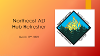 2025 Northeast AD Hub Refresher