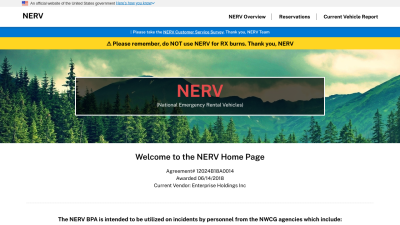 National Emergency Rental Vehicles (NERV) National Emergency Rental Vehicles (NERV)